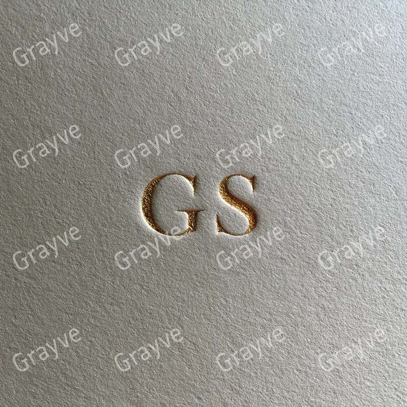 Embossed Monogram Marks