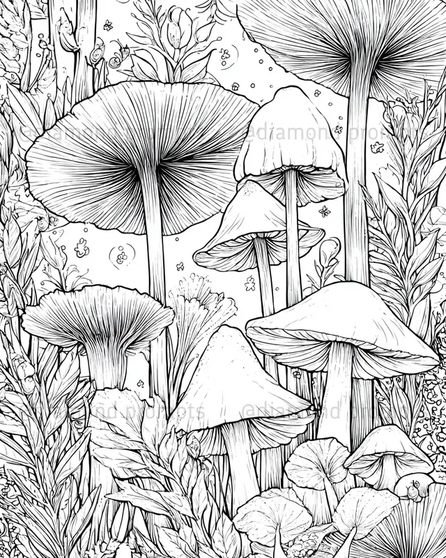 100 Ideas Layered Garden Coloring