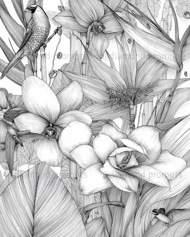 100 Ideas Layered Garden Coloring