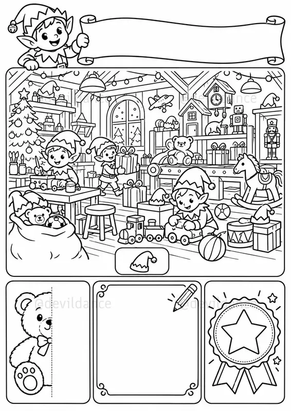 Elf Mission Christmas Kids Activities