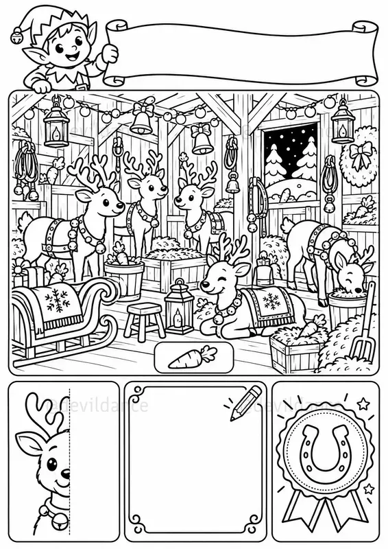 Elf Mission Christmas Kids Activities
