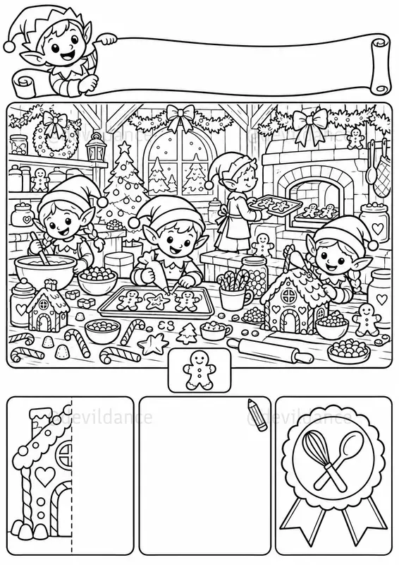 Elf Mission Christmas Kids Activities