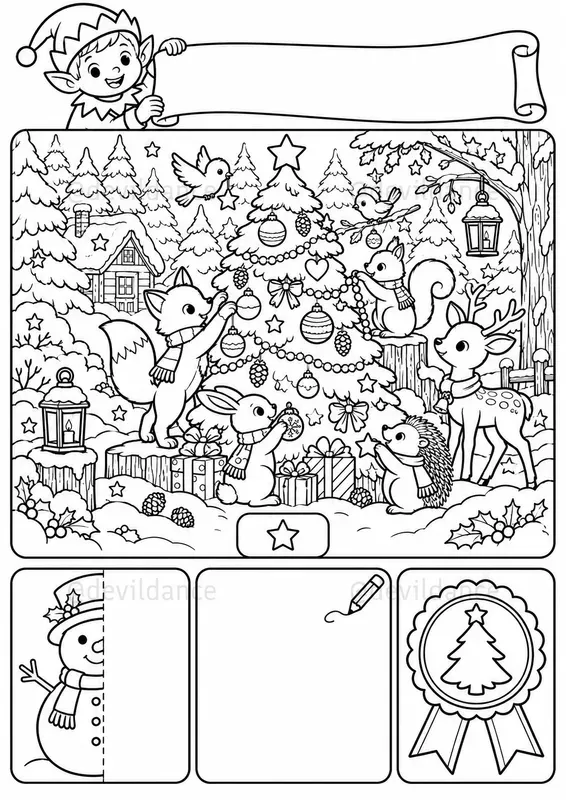 Elf Mission Christmas Kids Activities
