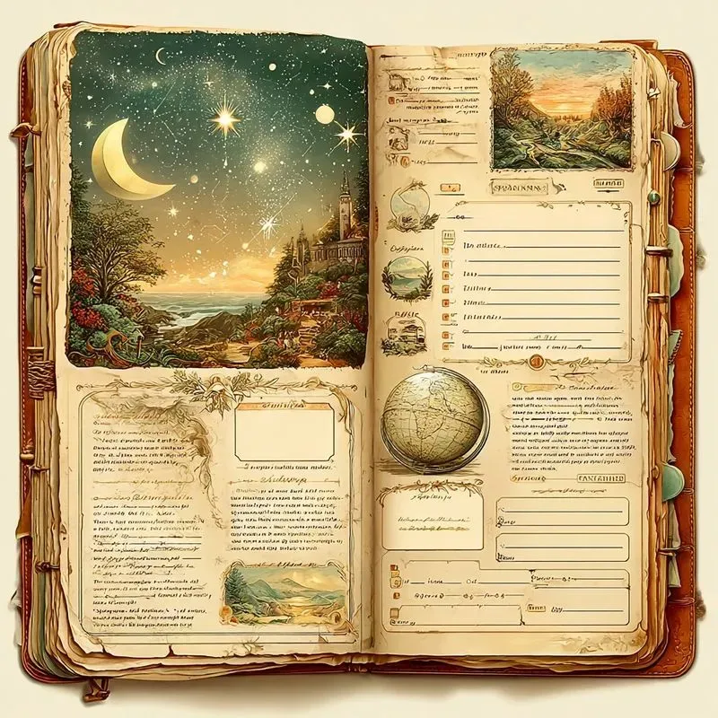 Decorative Junk Journal Templates