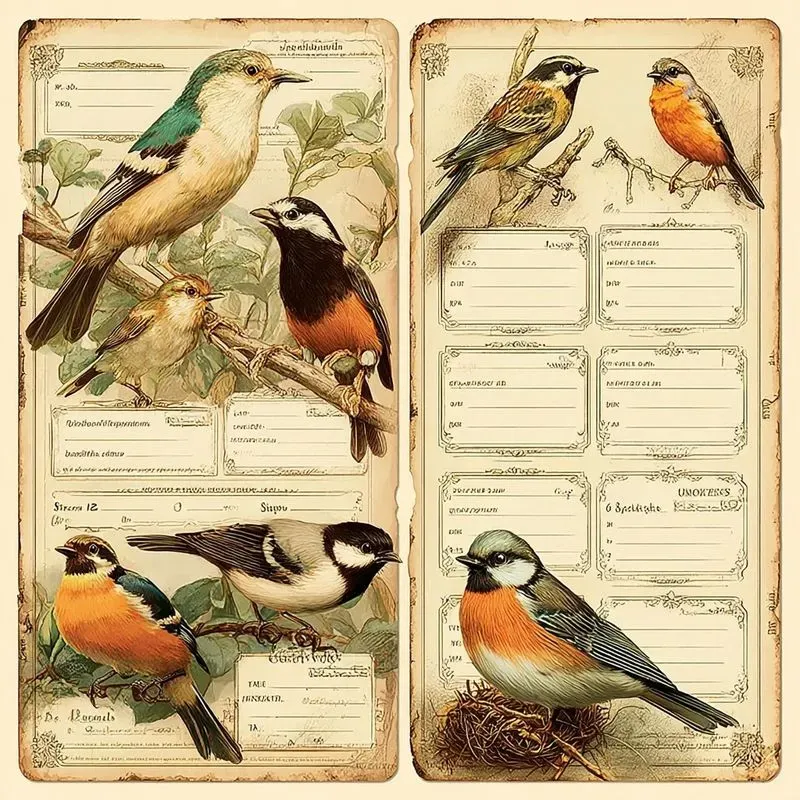 Decorative Junk Journal Templates