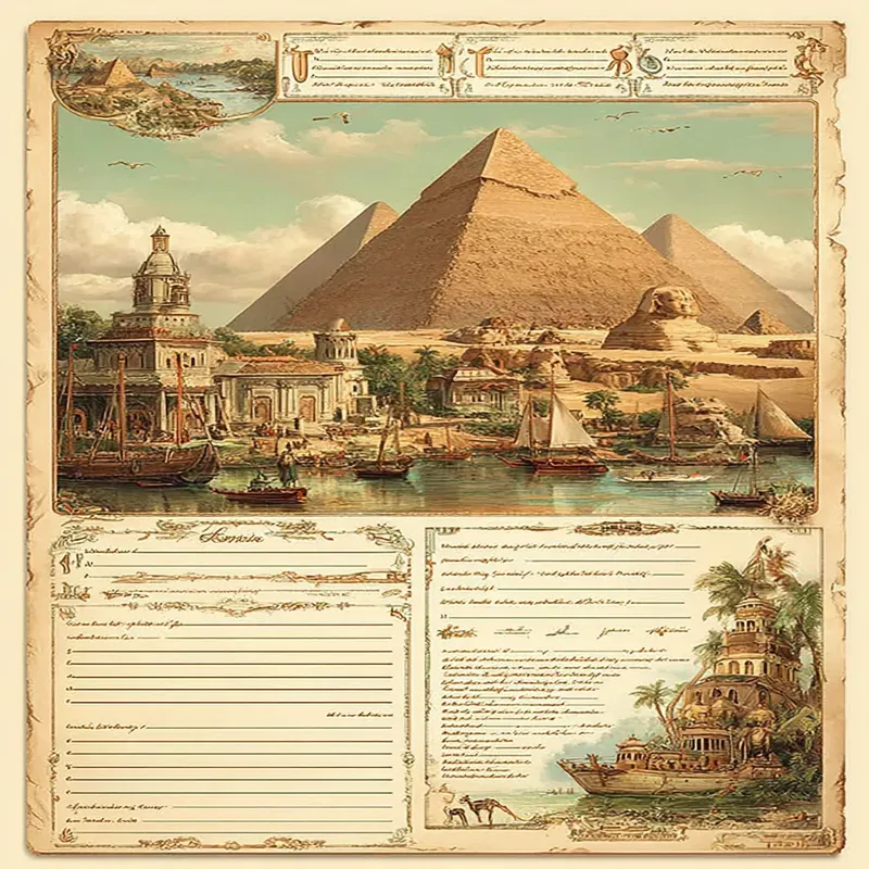 Decorative Junk Journal Templates