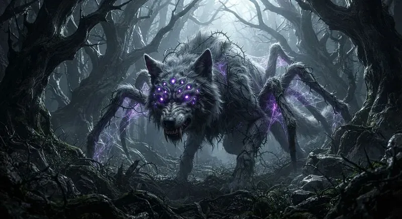 Deep Forest Predator Art