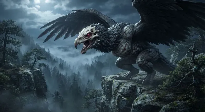 Deep Forest Predator Art