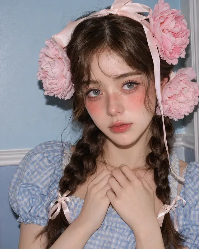Japanese Doll Beauty Flash Portraits