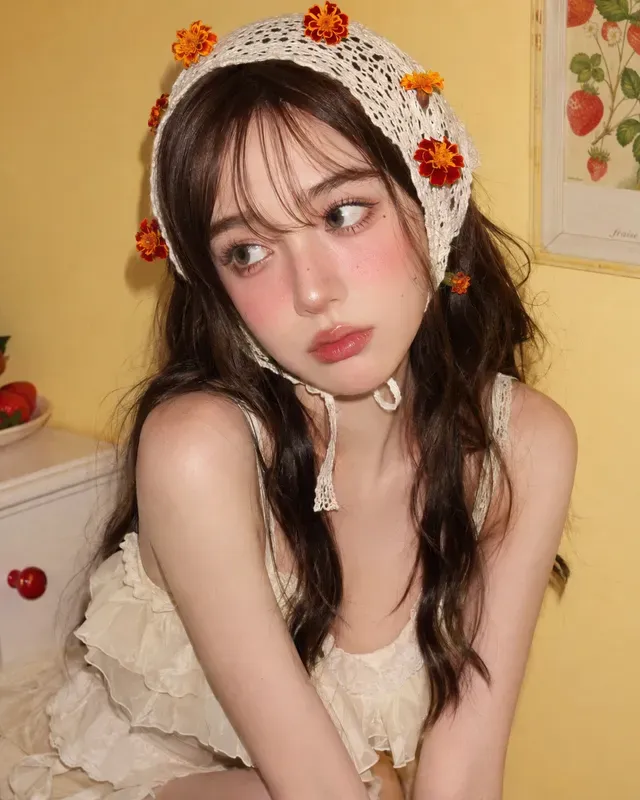 Japanese Doll Beauty Flash Portraits