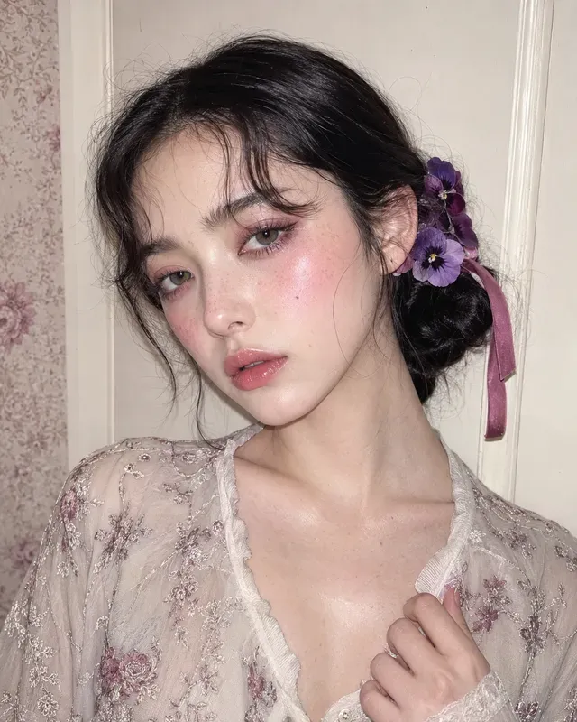 Japanese Doll Beauty Flash Portraits