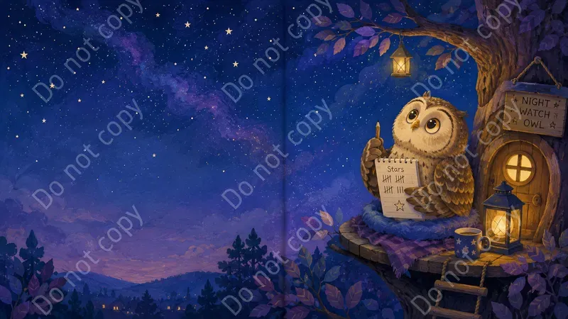 Bedtime Story Spread Pages