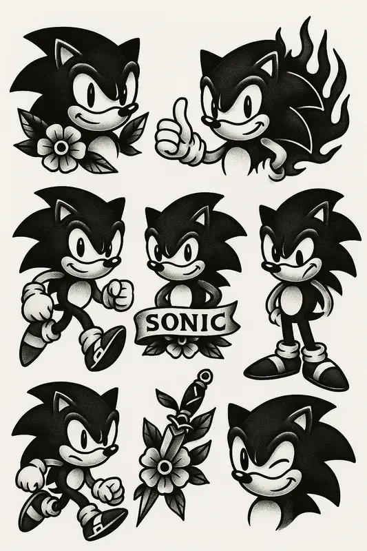Tattoo Flash Sheets Pop Culture Ink
