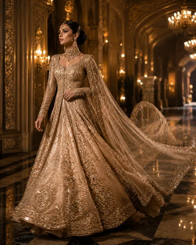 Royal Mughal Bridal Couture