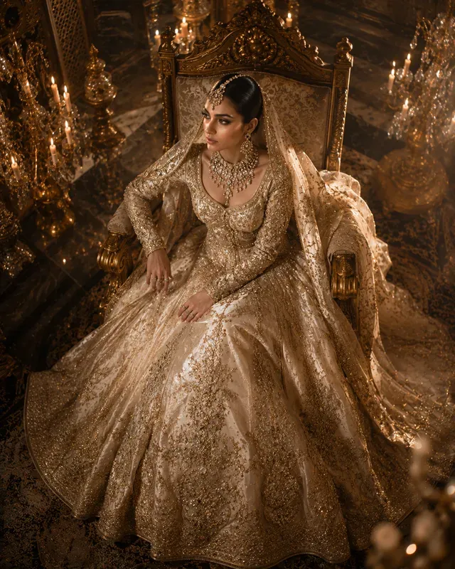 Royal Mughal Bridal Couture
