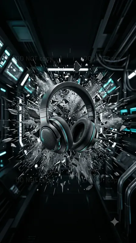 Explosive Product Advertising Visuals