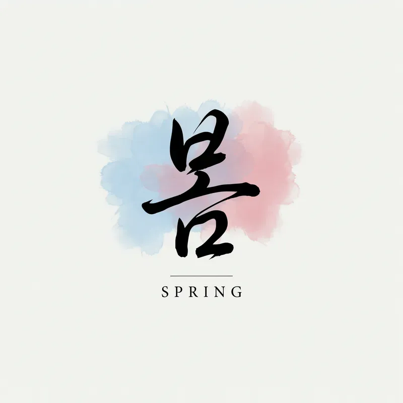Modern Korean Typography Art