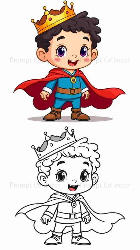 Vertical Simple Coloring Pages