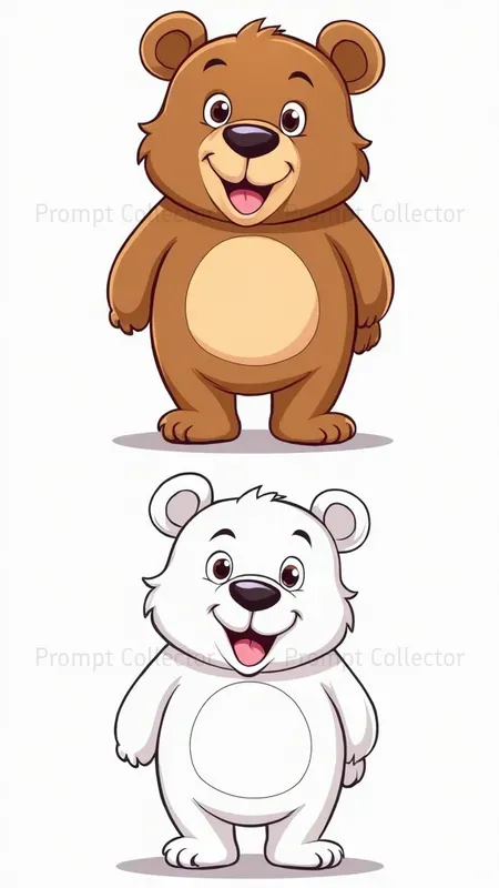 Vertical Simple Coloring Pages