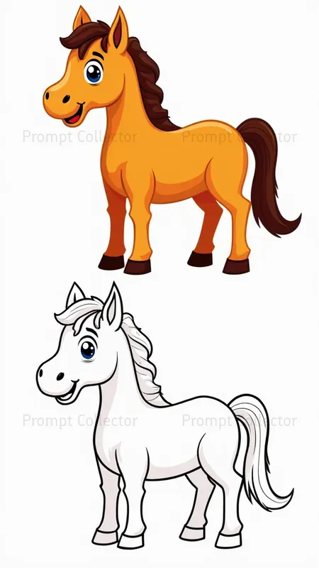 Vertical Simple Coloring Pages
