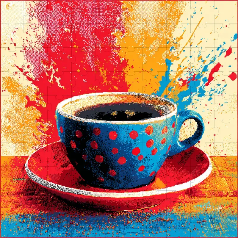 Pixel Kawaii Pop Mosaic Art