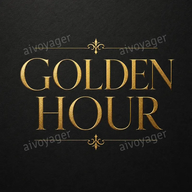 Luxury Gold Foil Text Generator