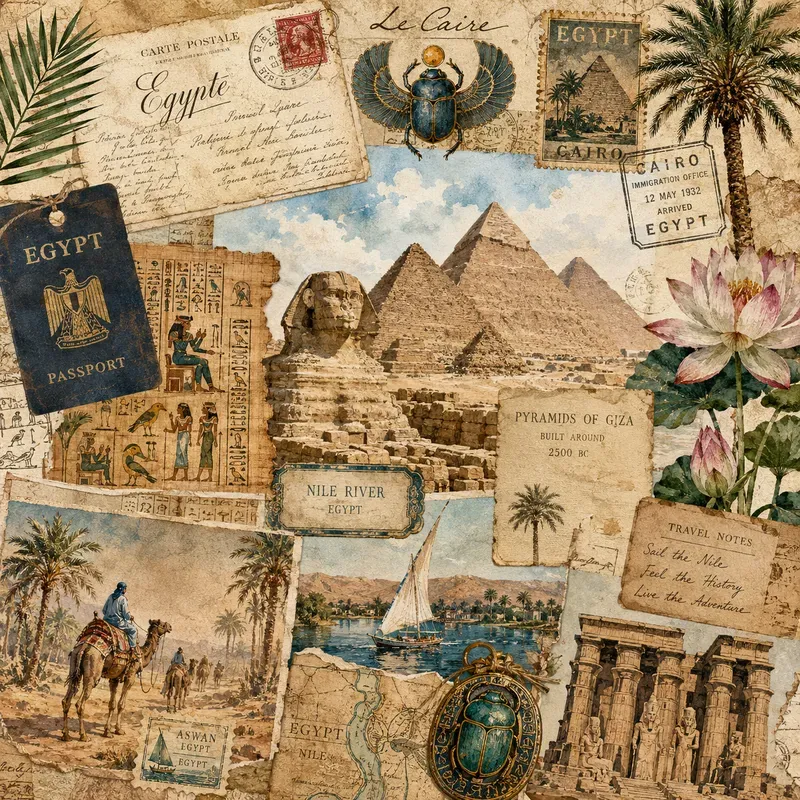 Vintage Travel Memory Posters