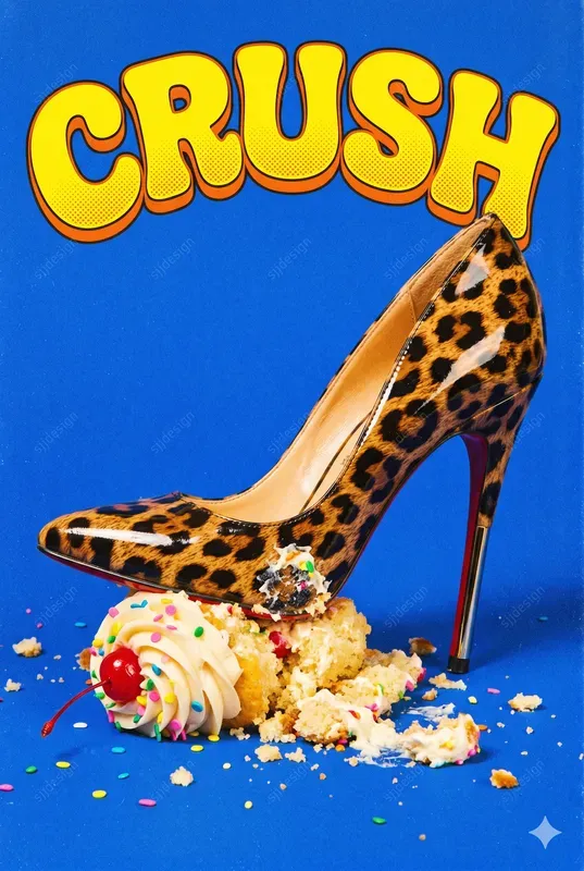 Retro Kitsch Editorial Posters