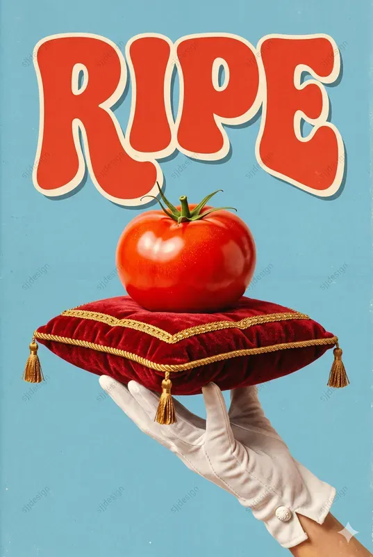 Retro Kitsch Editorial Posters
