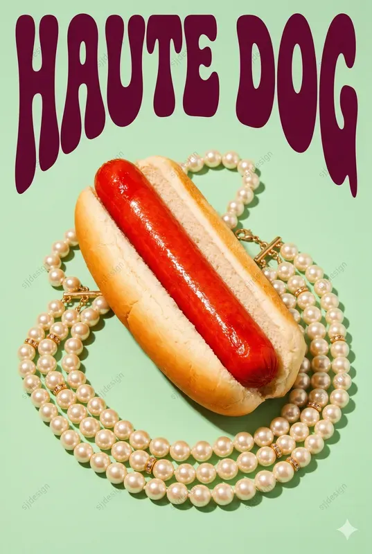 Retro Kitsch Editorial Posters