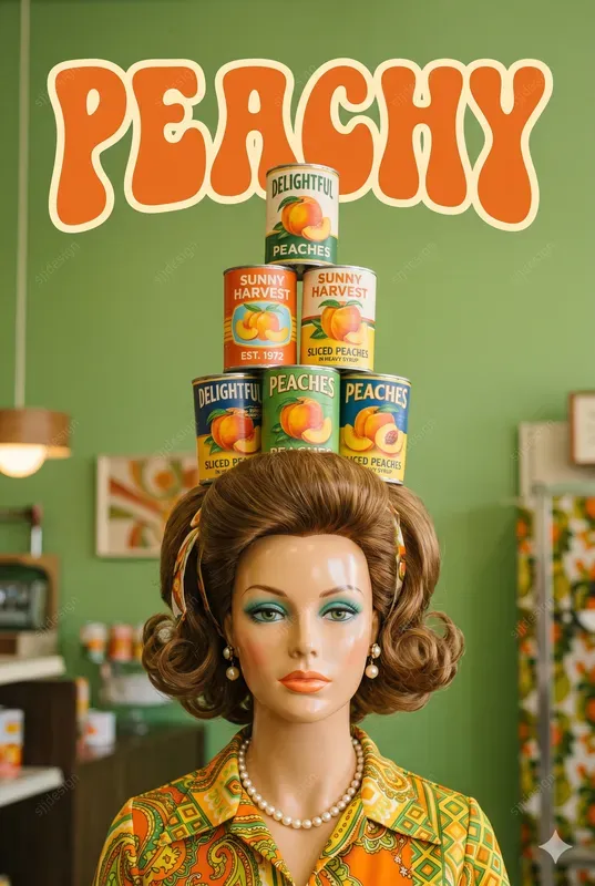 Retro Kitsch Editorial Posters