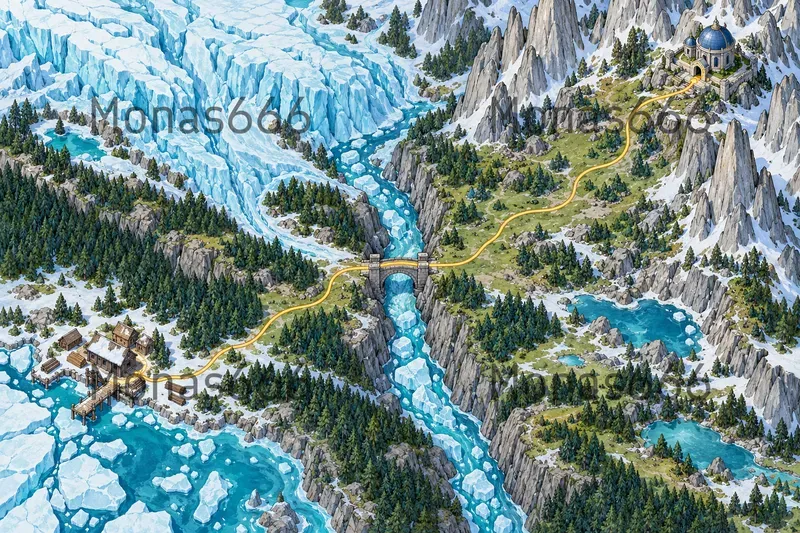 Fantasy Expedition Route Maps