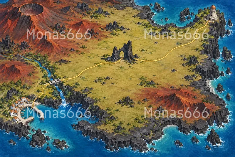 Fantasy Expedition Route Maps