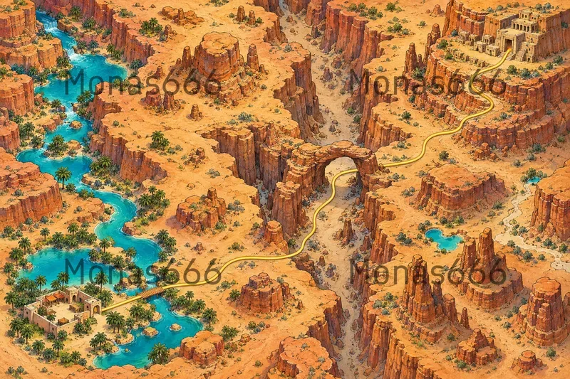 Fantasy Expedition Route Maps