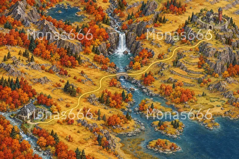 Fantasy Expedition Route Maps
