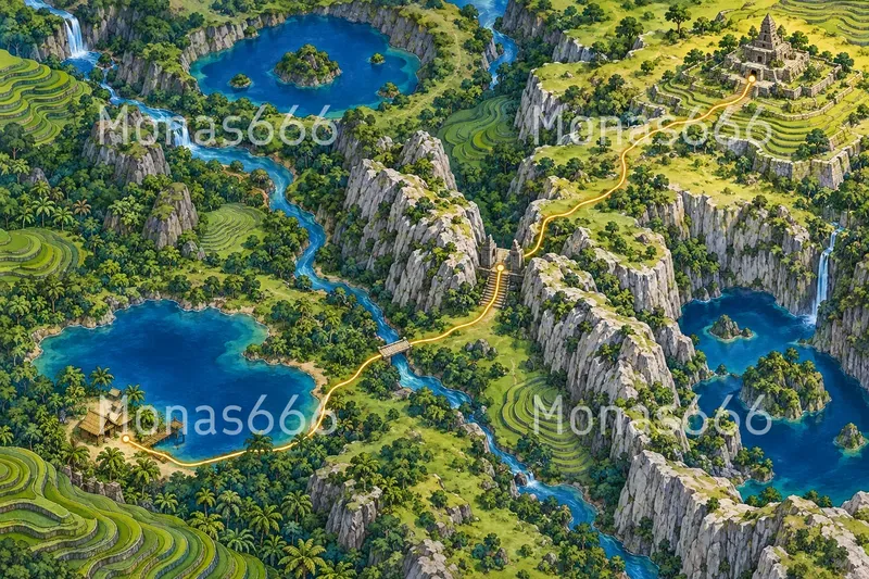 Fantasy Expedition Route Maps