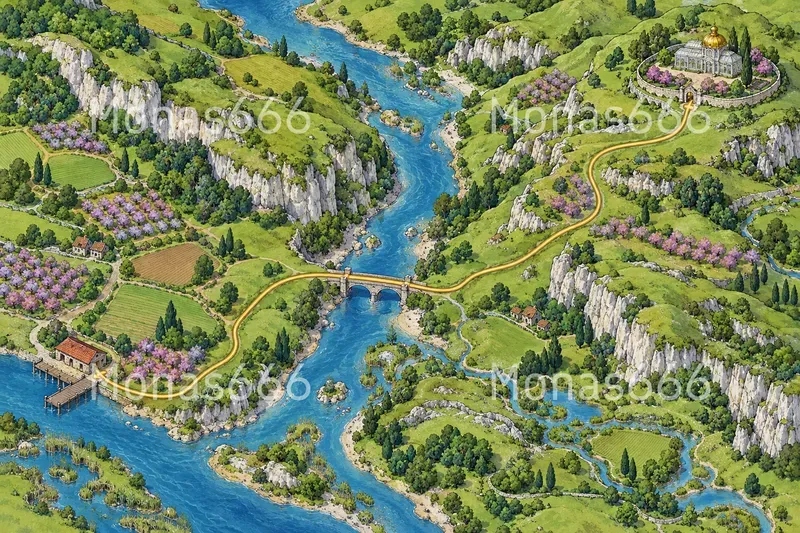 Fantasy Expedition Route Maps