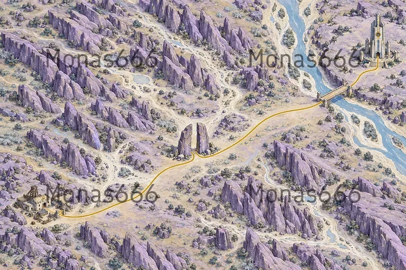 Fantasy Expedition Route Maps