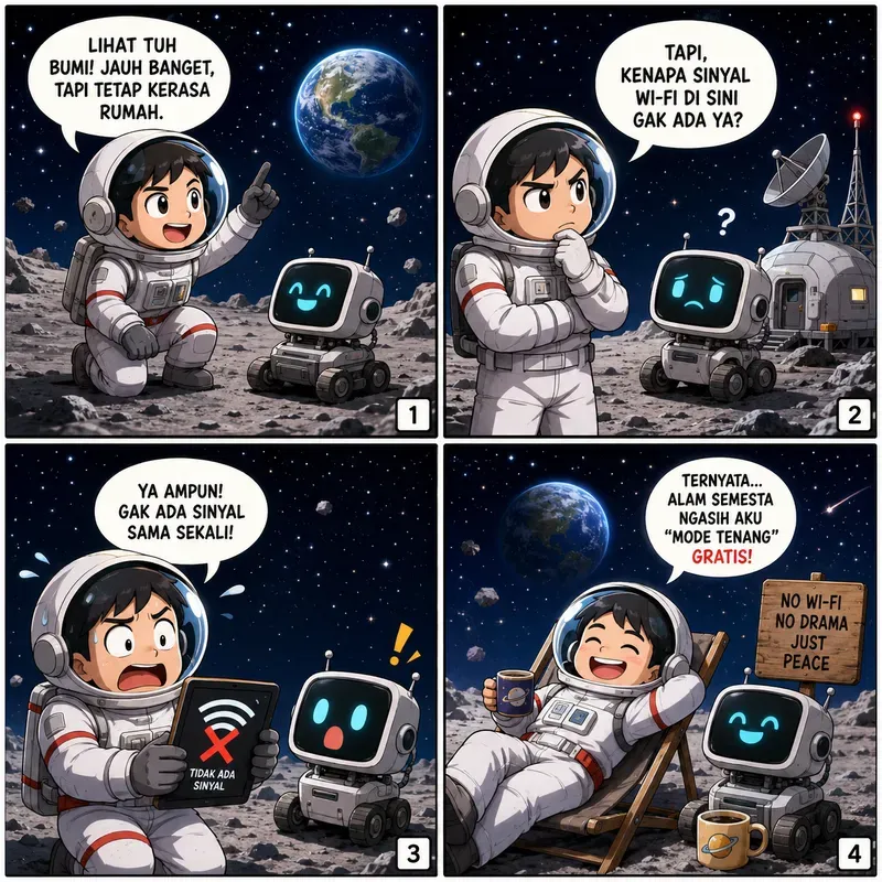 4panel Comic Strip Generator