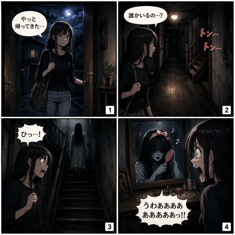 4panel Comic Strip Generator