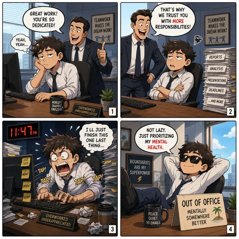 4panel Comic Strip Generator