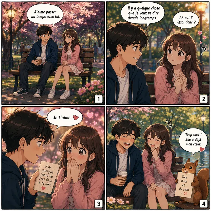 4panel Comic Strip Generator