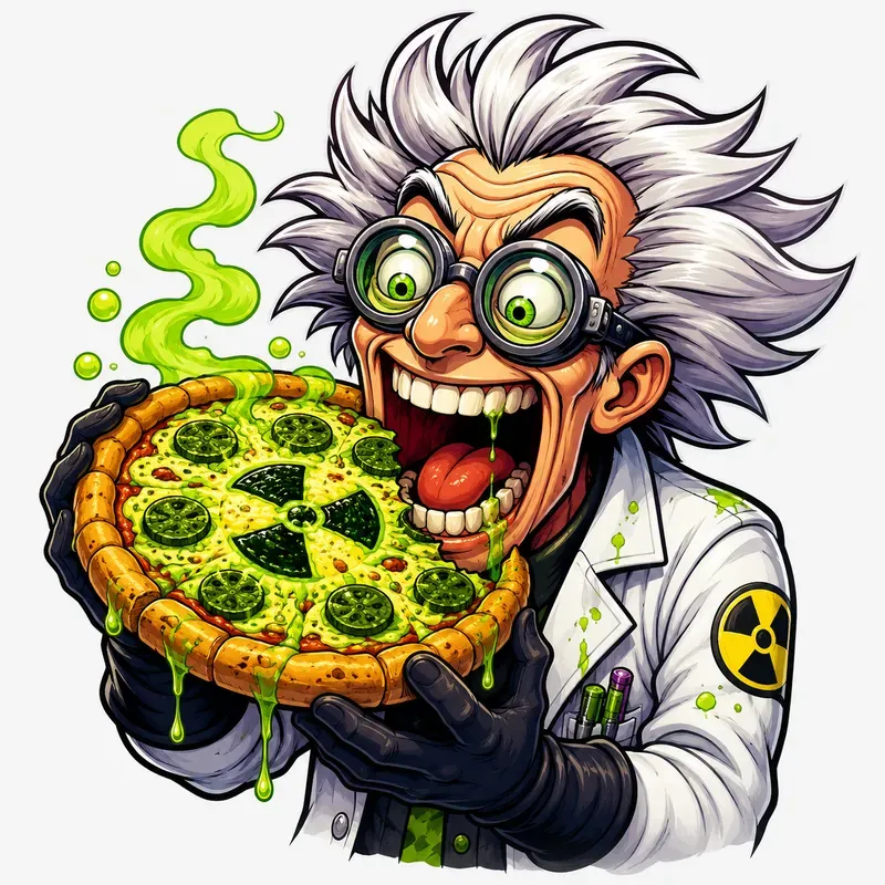 Extreme Food Obsession Cartoons