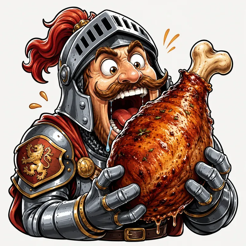 Extreme Food Obsession Cartoons