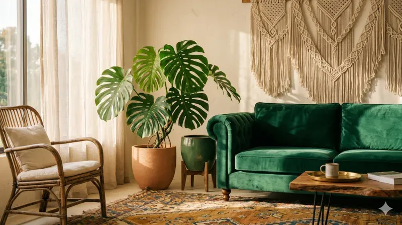 Boho Lifestyle Home Decor Assets