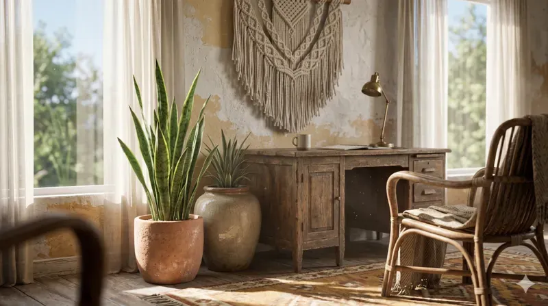 Boho Lifestyle Home Decor Assets