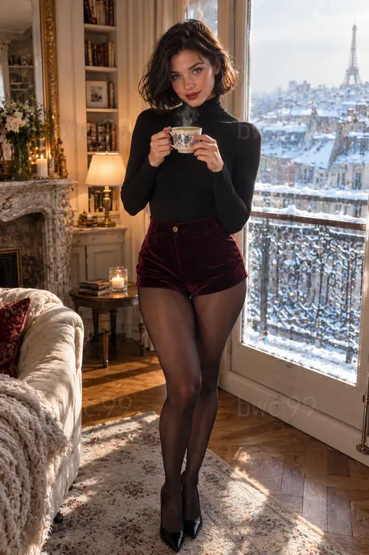 Cozy Winter Allure Photography