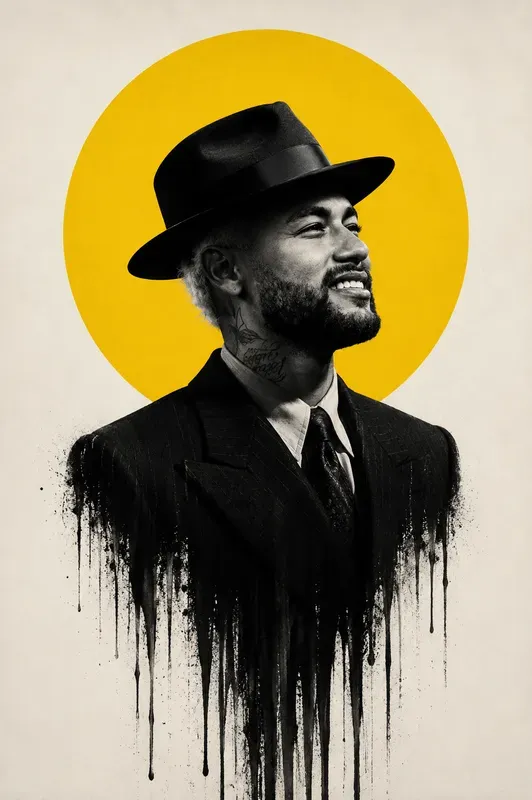 Film Noir Melting Portraits