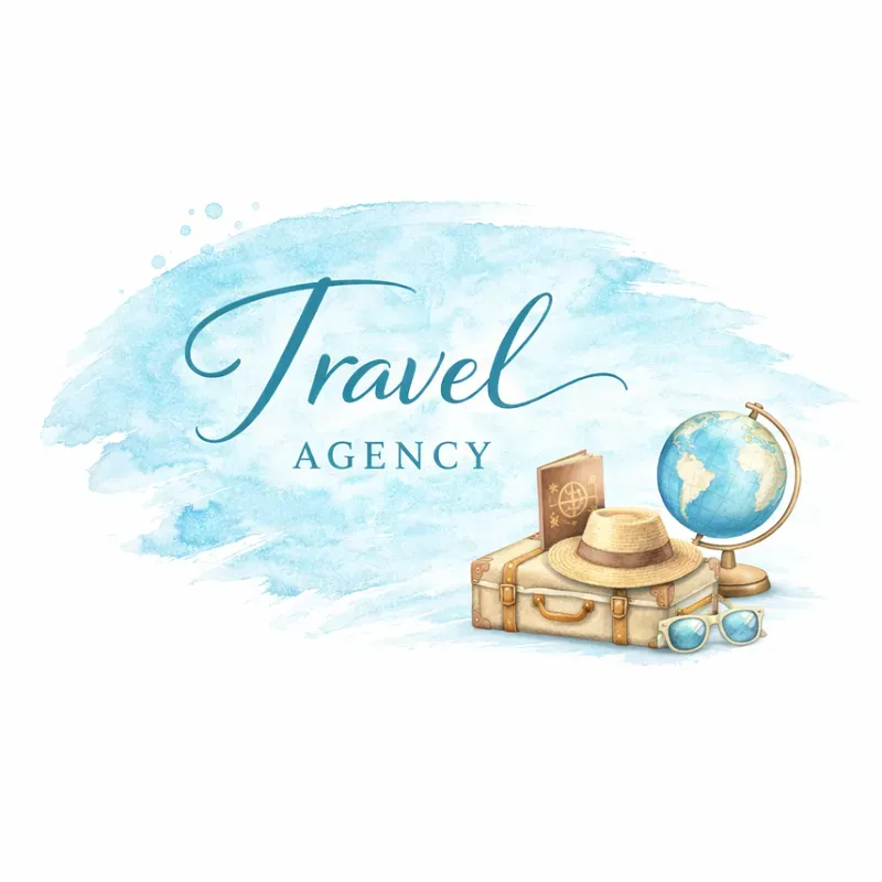 Watercolor Brush Logos