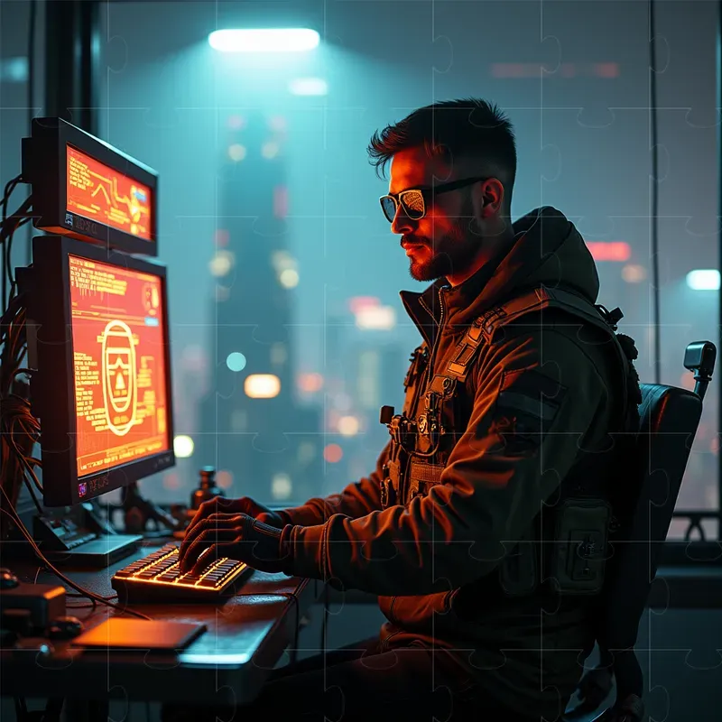 Exclusive Cyberpunk Hackers